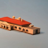 Southern Pacific Modesto (CA) depot - completed !