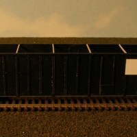 N Scale model of chip car BCOL 90830