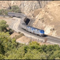 Coast Starlight #11 between Ilmon and Caliente