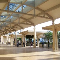 Main waiting room of the Veracruz station