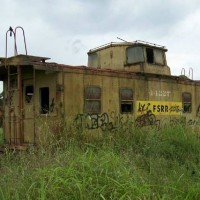 Caboose graveyard - 2