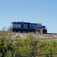 OmniTrax SD9 1752, S. end Alliance Yard