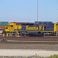 BNSF SD45-2 6465, Alliance Yard  11-01-2008