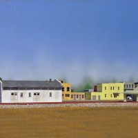 Model of REA building.