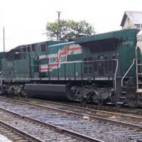 Ferrosur northbound arriving at Orizaba