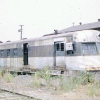 Old motor car on the Missouri & Arkansas