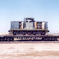 ASAF 1239 on flat car at DDO.