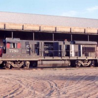 Ex-SP locos found on the Utah Central Railway in Ogden Utah.