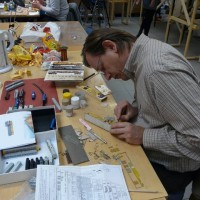 Hans works on the MTL station kit