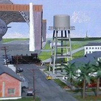 Blimp base railroad