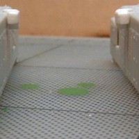 Rear view with air filters mounted