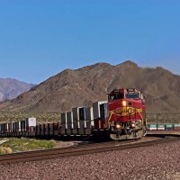 BNSF 680 at Sibera on the Needles Subdivision