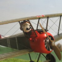 Snoopy the WWI flying ace