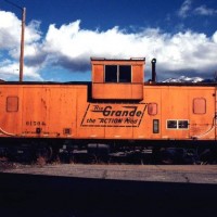 Caboose found at Ogden Union Station