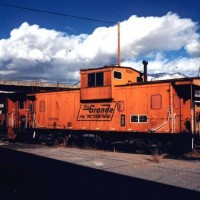 Caboose found at Ogden Union Station