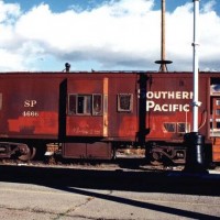 Caboose found at Ogden Union Station