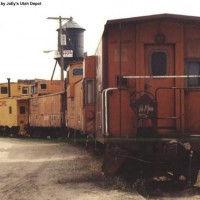 Caboose found at Ogden Union Station