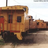 Caboose found at Ogden Union Station