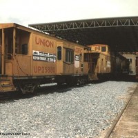 Caboose found at Ogden Union Station