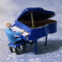 N scale piano