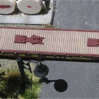 Z Scale TOFC, late 50's style: