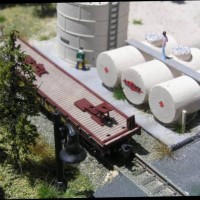 Z Scale TOFC, late 50's style: