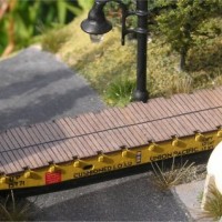 UP F-70-16 Bulkhead Flatcar