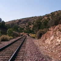 Entering apache canyon.