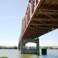 I-74 unde main span looking E to EPeo