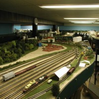 Kickapoo Yard (front left), RI Beltline (distant left), Keystone Mill (righ