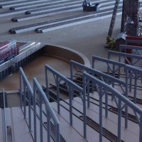 Another Closeup Of 24 Stall Tracks In Relation To The Turntable