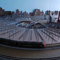 The Turntable area and about half of the Switching Yard