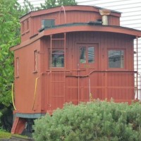 Wooden Caboose