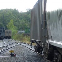 Empty Cement Hoppers