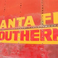 SFS logo on a caboose.