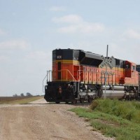 Old FW&D line in North Texas