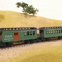 Sierra Ry. Shorty Passenger Cars