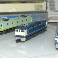 Japanese locomotives EF66 EF58 EF65