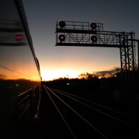 Sunrise in San Antonio.