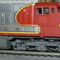 ATSF/BNSF C44-9Ws Athearn on Kato chassis