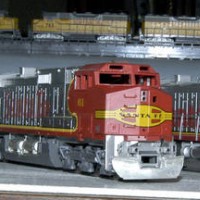 ATSF/BNSF C44-9Ws Athearn on Kato chassis