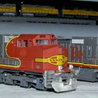 ATSF/BNSF C44-9Ws Athearn on Kato chassis