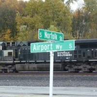 Airport Way and Norfolk Southern 9294