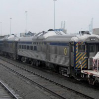 Alaska Railroad RDC s at Stacy Yard