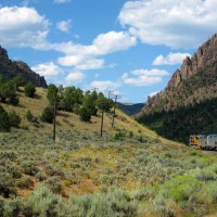 California Zephyr with UP 1989