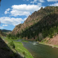 California Zephyr with UP 1989