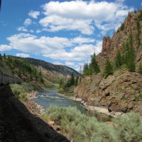 California Zephyr with UP 1989