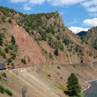 California Zephyr with UP 1989