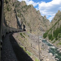 California Zephyr with UP 1989