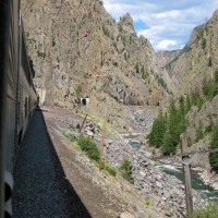 California Zephyr with UP 1989